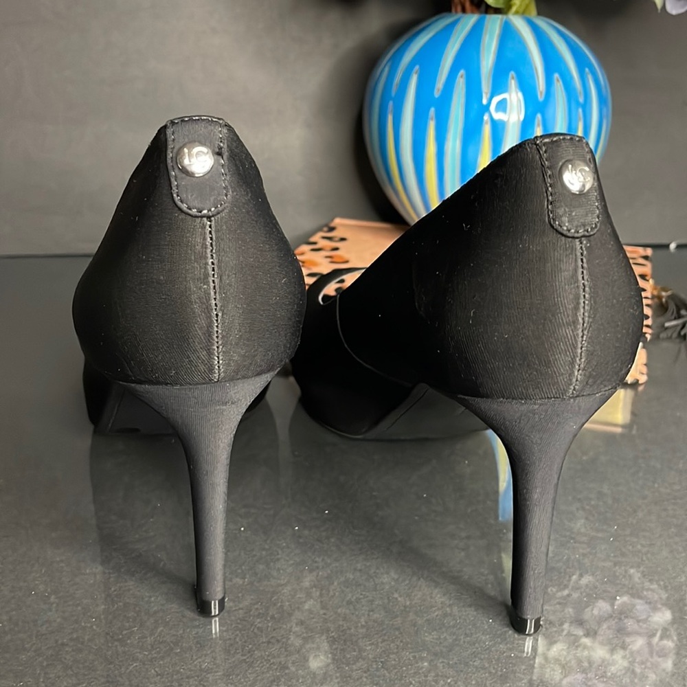 Black liz claiborne high-heeled shoe - Picture 7 of 16